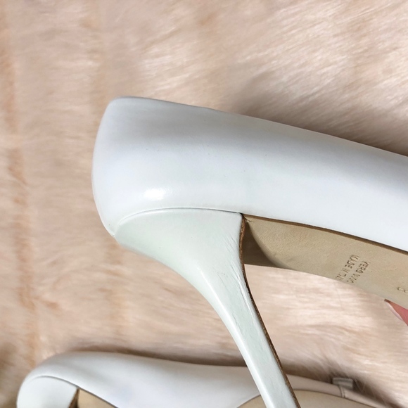 NWB Kate Spade White Captoe Paloma Pump - Picture 7 of 8